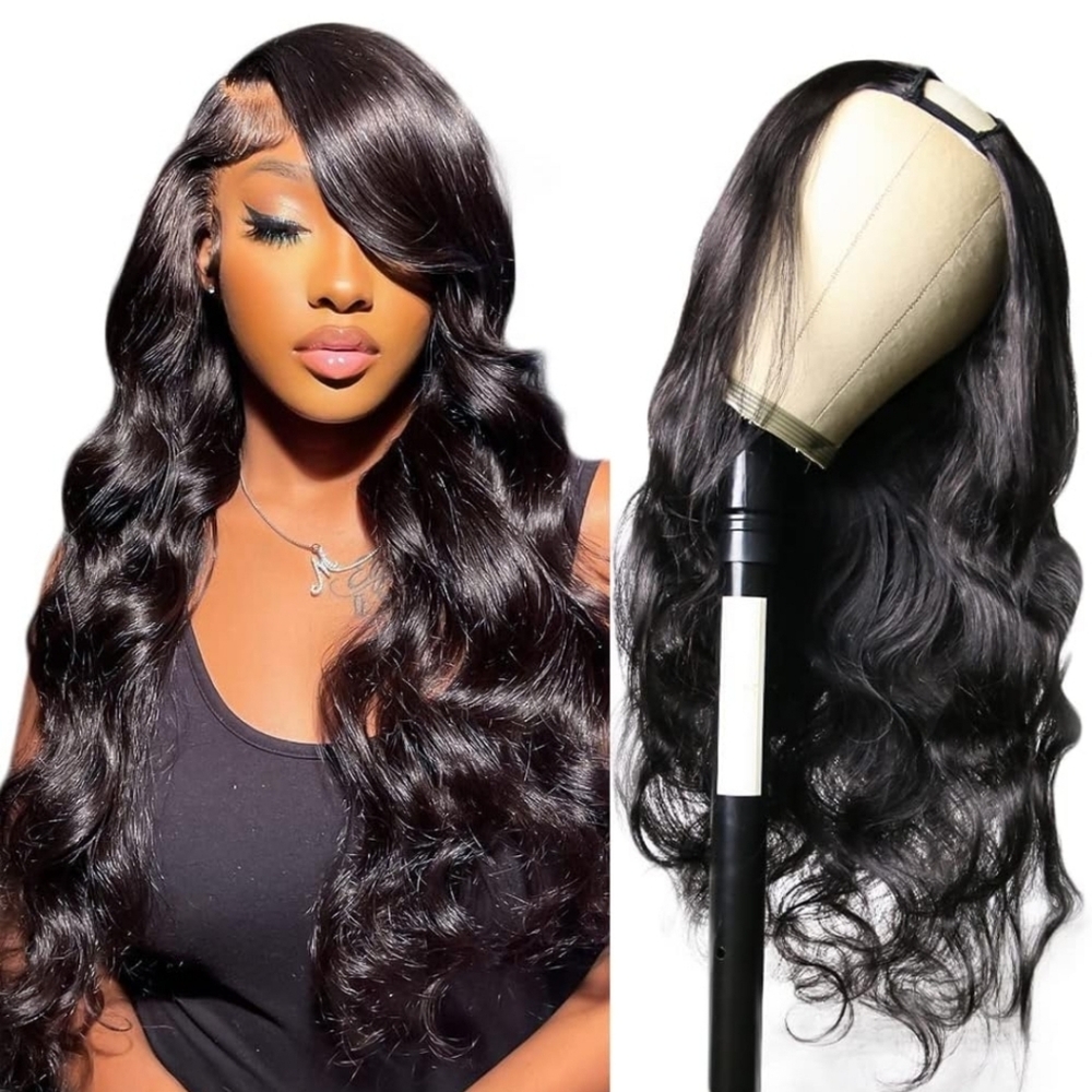 18 Inch Body Wave U-part Wig